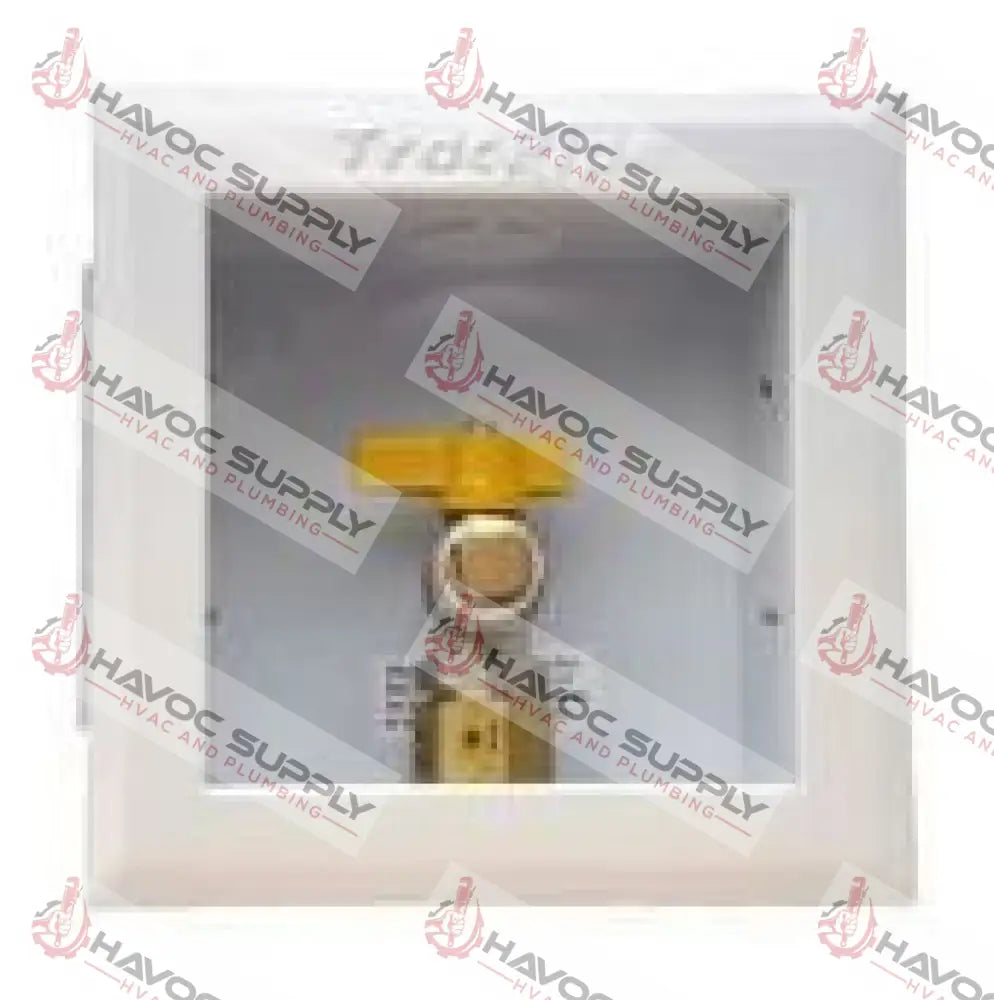 1/2" TRACPIPE CSST WALL MOUNT TERMINATION BOX - CSST X FPT - HAVOC SUPPLY, LLC