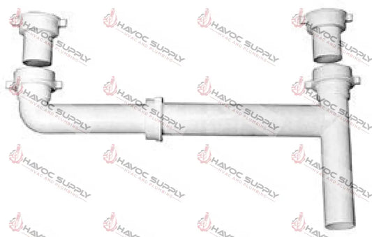 1-1/2" X 16" END OUTLET WASTE - HAVOC SUPPLY, LLC