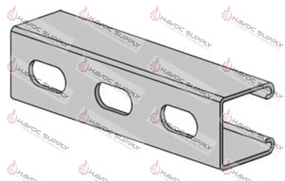 1-5/8" GALVANIZED UNISTRUT PER FOOT - HAVOC SUPPLY, LLC