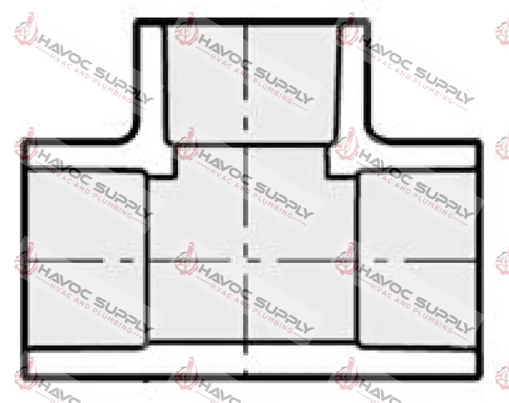 10PVCT - 10’’ PVC TEE SCH40 SXS - SPECIAL ORDER ITEM PVC FITTINGS