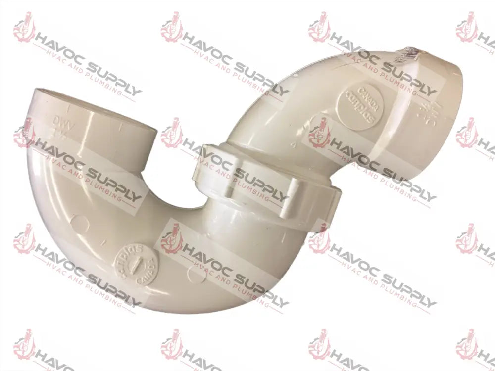 112DWVPTRAPWN - 1-1/2" DWV IPS SWIVEL P-TRAP WITH NUT - HAVOC SUPPLY, LLC