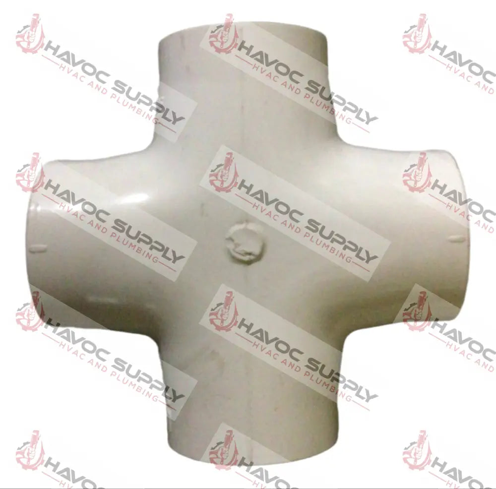 112PVC CROSS - 1-1/2" PVC SCH40 CROSS SLIPXSLIPXSLIPXSLIP - SO - HAVOC SUPPLY, LLC