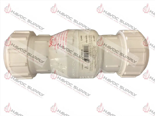 112PVC SWING CHECK - 1-1/2" PVC SWING CHECK VALVE - COMPRESSION - HAVOC SUPPLY, LLC
