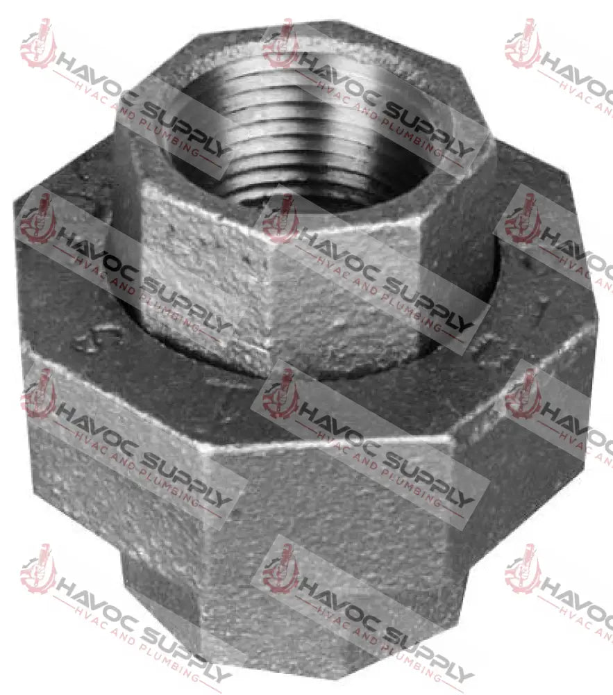 112U - 1-1/2" BLACK PIPE UNION - HAVOC SUPPLY, LLC