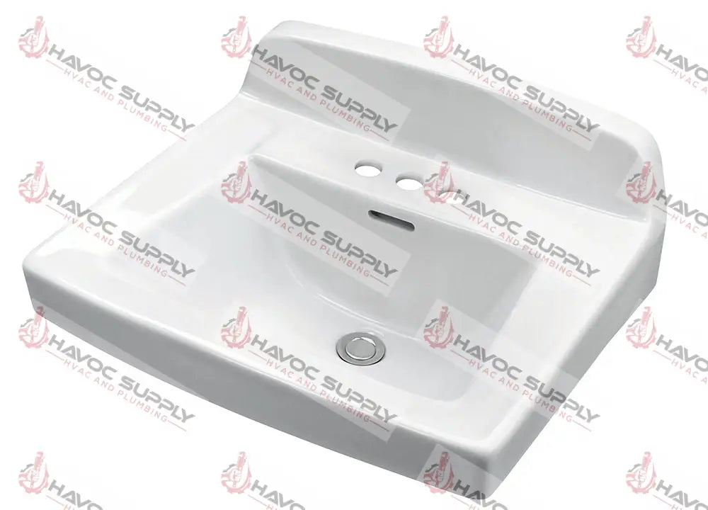 12-654 - GERBER WHITE WALL HUNG LAVATORY SINK - HAVOC SUPPLY, LLC