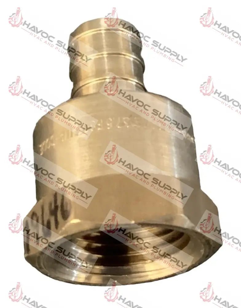 46333 - 1/2" CRIMP PEX BRASS FEMALE ADAPTER - HAVOC SUPPLY, LLC