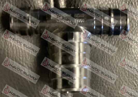 12X12X34WBT - 1/2" X 1/2" X 3/4" WIRSBO PLASTIC REDUCING TEE - HAVOC SUPPLY, LLC