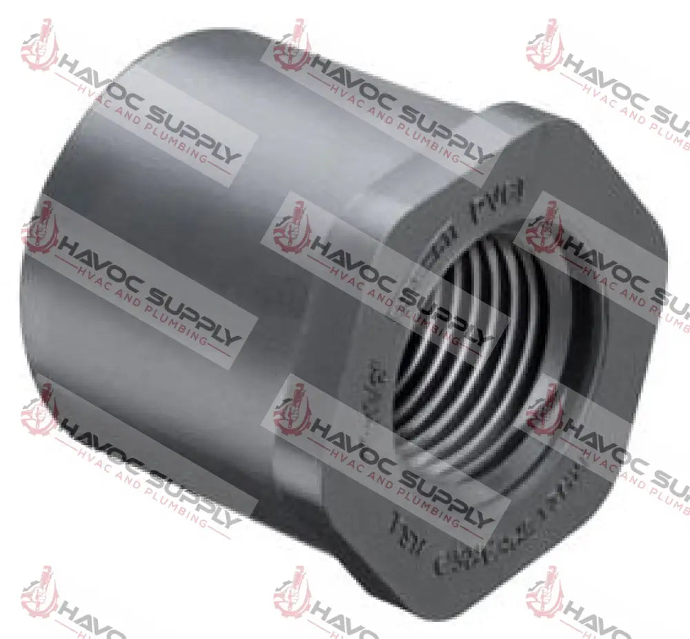 1/2" X 1/8" PVC SCH80 BUSHING SLIPXFIP - HAVOC SUPPLY, LLC