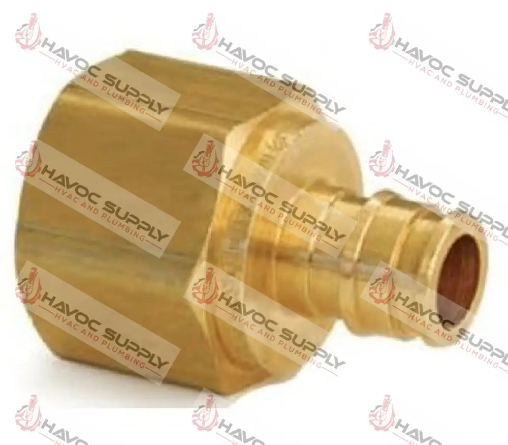 12X34WBFA - 1/2" WIRSBO X 3/4" FIP BRASS FEMALE ADAPTER - HAVOC SUPPLY, LLC