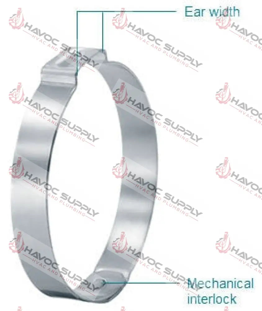 15500020 - 1" STAINLESS OETIKER POLY EAR CLAMP - HAVOC SUPPLY, LLC