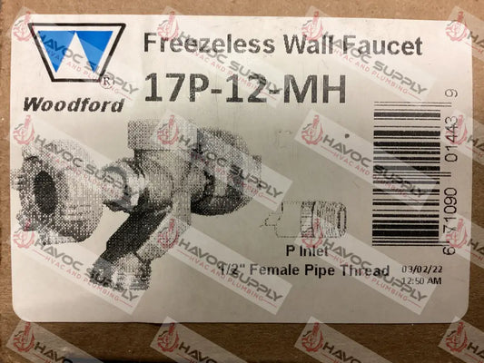 17P-12-MH - WOODFORD 12" WALL HYDRANT - HAVOC SUPPLY, LLC