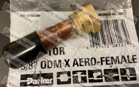 183372 - 5/8" ODF AEROQUIP FITTING - HAVOC SUPPLY, LLC