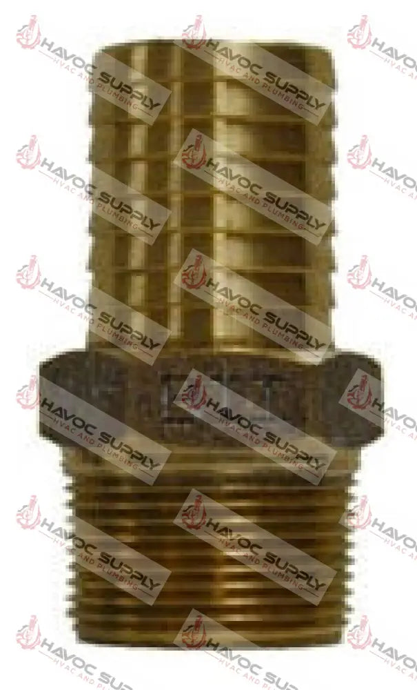 19335 - BRASS 112 MIP X 112 BARB - HAVOC SUPPLY, LLC