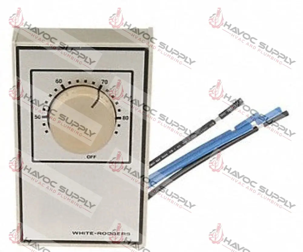 1A66-641 - WHITE RODGERS LINE VOLTAGE THERMOSTAT 40-85 DEGREE DPST - HAVOC SUPPLY, LLC