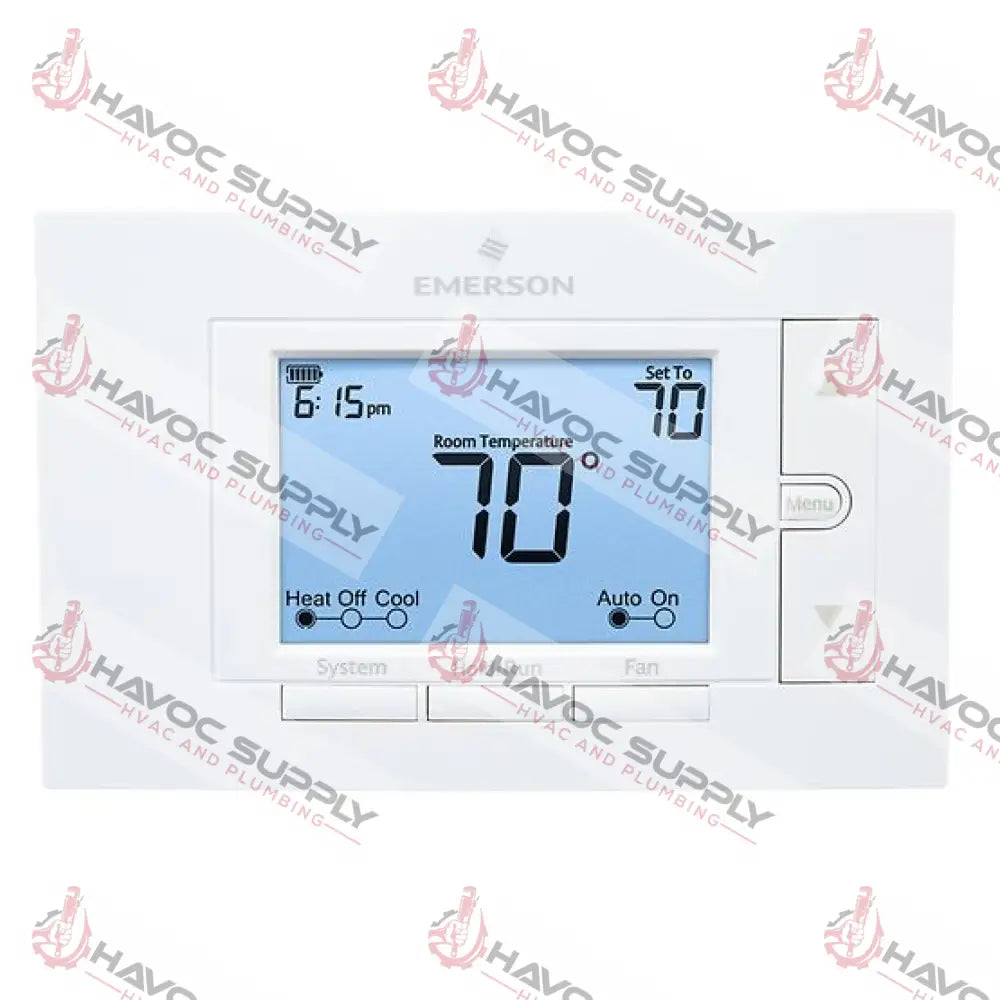 1F85U-42PR - WHITE RODGERS TWO STAGE 2H/2C HEAT PUMP READY PROGRAMMABLE THERMOSTAT - HAVOC SUPPLY, LLC