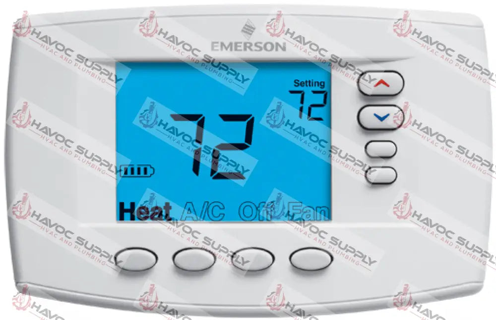1F95EZ-0671 - WHITE RODGERS MULTI STAGE 4H/2C HEAT PUMP READY PROGRAMMABLE DIGITAL THERMOSTAT - HAVOC SUPPLY, LLC