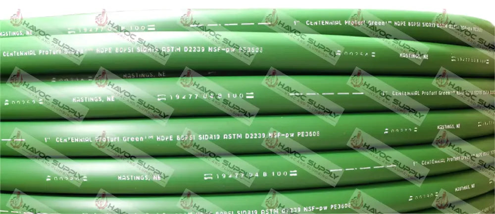 1X300POLY - 1" X 300' POLY PIPE GREEN - HAVOC SUPPLY, LLC
