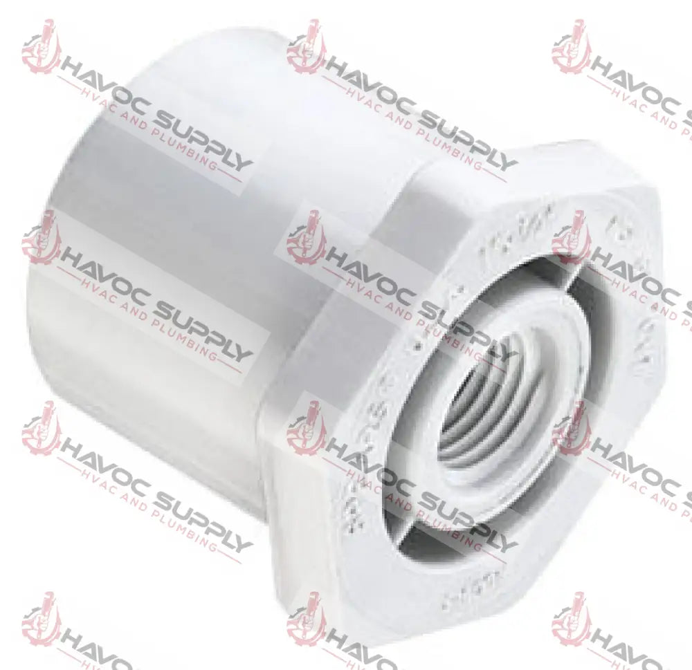 1X34PVCBUSH SXFIP - 1" X 3/4" PVC SCH40 BUSHING SLIPXFIP - HAVOC SUPPLY, LLC