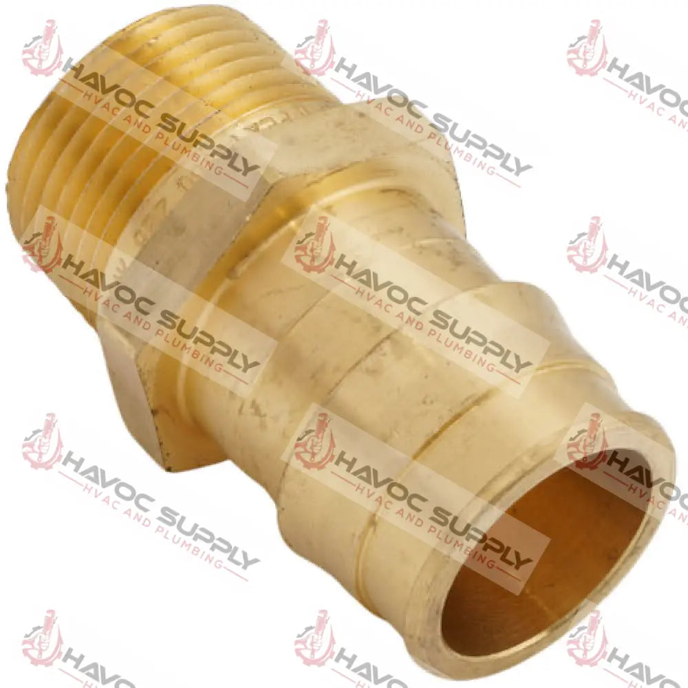 1X34WBMA - 1" WIRSBO X 3/4" MIP BRASS MALE ADAPTER - HAVOC SUPPLY, LLC