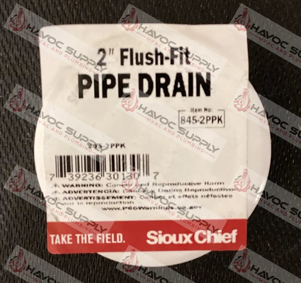 2" PVC INSIDE PIPE DRAIN - HAVOC SUPPLY, LLC