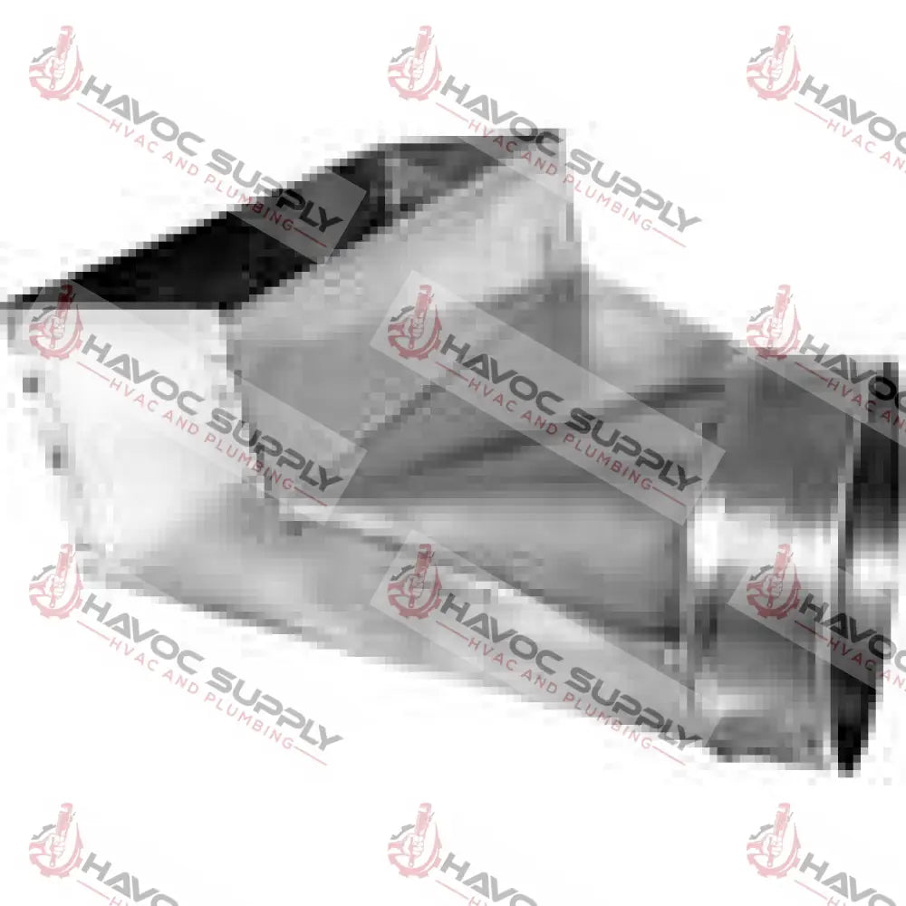 24R4148 - 4" X 14" X 8" DIA. SHEETMETAL ELBOW FLOOR BOOT - HAVOC SUPPLY, LLC