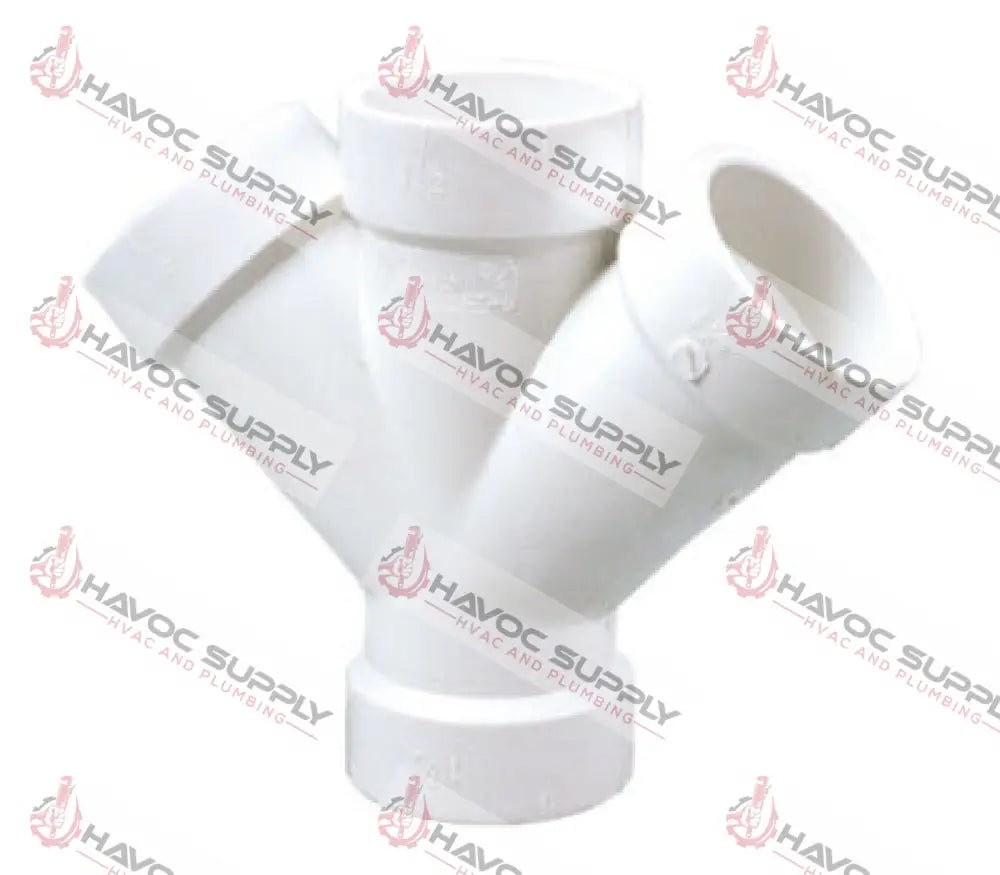 2DWVDBLY - 2" DWV DOUBLE WYE SLIPXSLIPXSLIPXSLIP - HAVOC SUPPLY, LLC