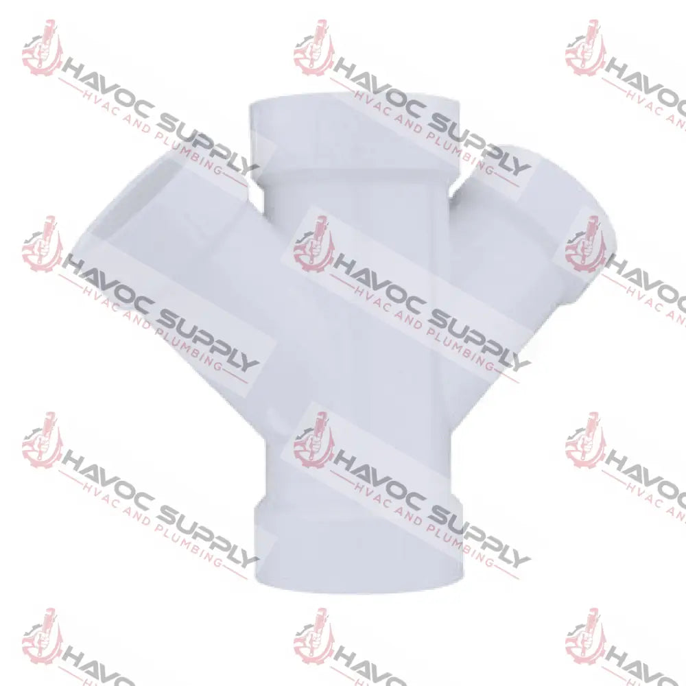 2X2X112X112DWVDBLY - 2" X 2" X 1-1/2" X 1-1/2" DWV DOUBLE WYE SLIPXSLIPXSLIPXSLIP - HAVOC SUPPLY, LLC