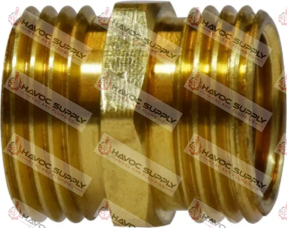 30-098 - 3/4’’ MGH X 3/4’’ MGH (1/2’’ FPT TAPPED) BRASS - SO BRASS TUBING FITTINGS