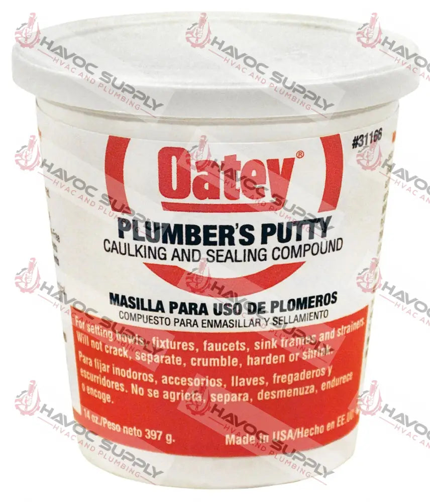 31166 - OATEY PLUMBERS PUTTY 14OZ - HAVOC SUPPLY, LLC