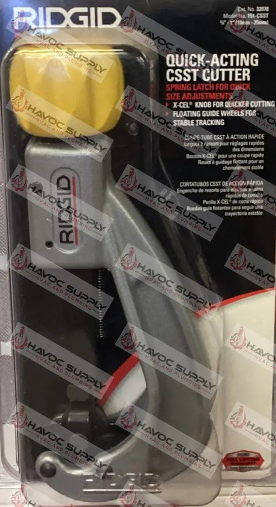 32078 - RIDGID CSST TUBING CUTTER - HAVOC SUPPLY, LLC