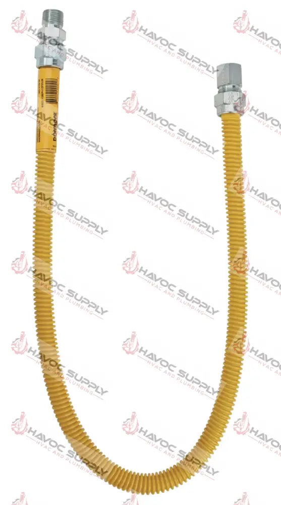 33-3141-24 - 1/2 X 24’’ GAS FLEX YELLOW - SPECIAL ORDER ITEM GAS FLEX LINE