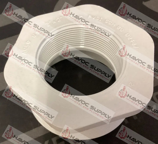 3X2PVCBUSH TXT - 3" X 2" PVC SCH40 BUSHING MIPXFIP - HAVOC SUPPLY, LLC