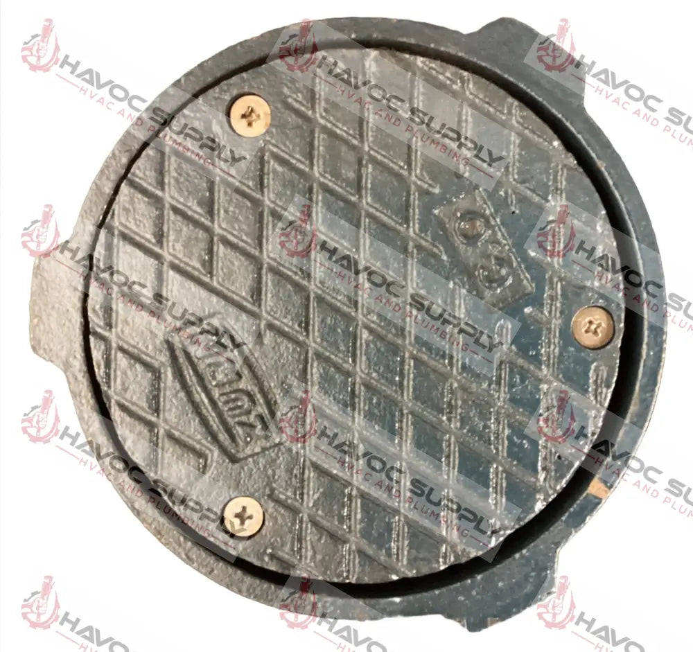4" ZURN CAST IRON FLOOR CLEANOUT - HAVOC SUPPLY, LLC