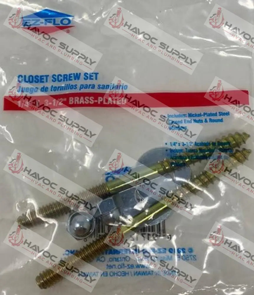 40031 - CLOSET SCREW SET - HAVOC SUPPLY, LLC