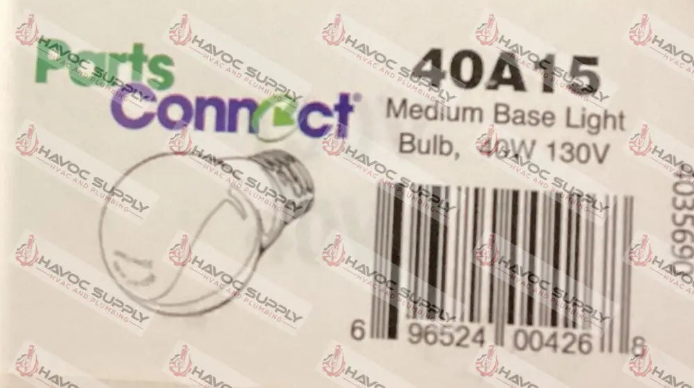 40A15 - 40 WATT BULB - HAVOC SUPPLY, LLC