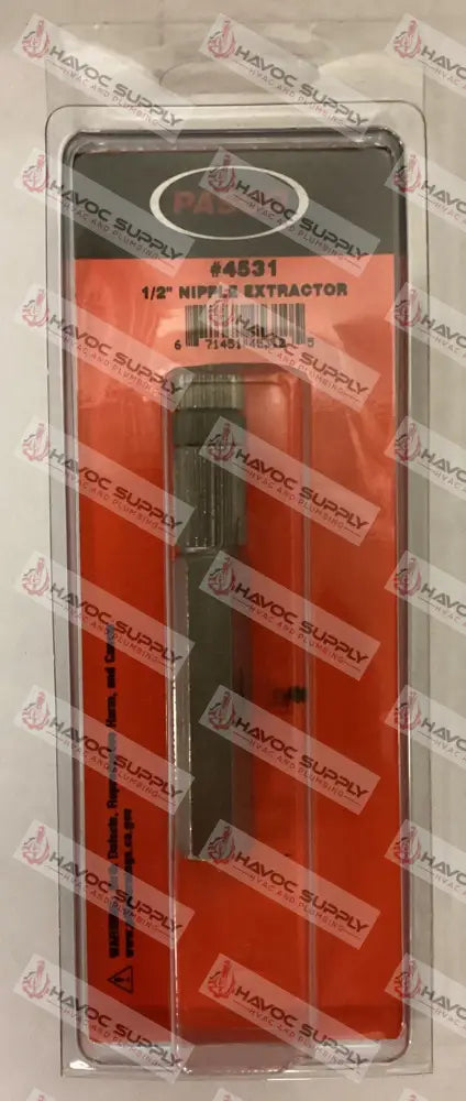 4531 - PASCO 1/2" PIPE NIPPLE EXTRACTOR - HAVOC SUPPLY, LLC