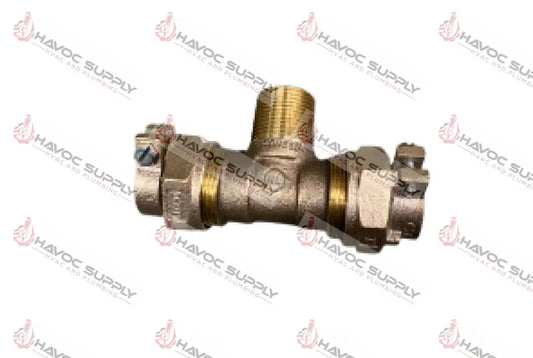 4762221 - 1 CTS X 1 CTS X 1 MIP BRASS COMPRESSION TEE - HAVOC SUPPLY, LLC