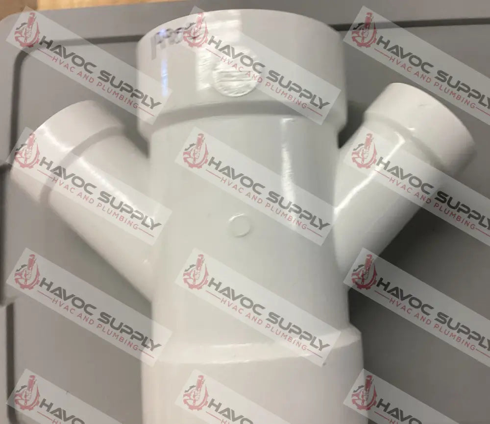 4X4X2X2DWVDBLY - 4" X 4" X 2" X 2" DWV DOUBLE REDUCING WYE SLIPXSLIPXSLIPXSLIP - HAVOC SUPPLY, LLC