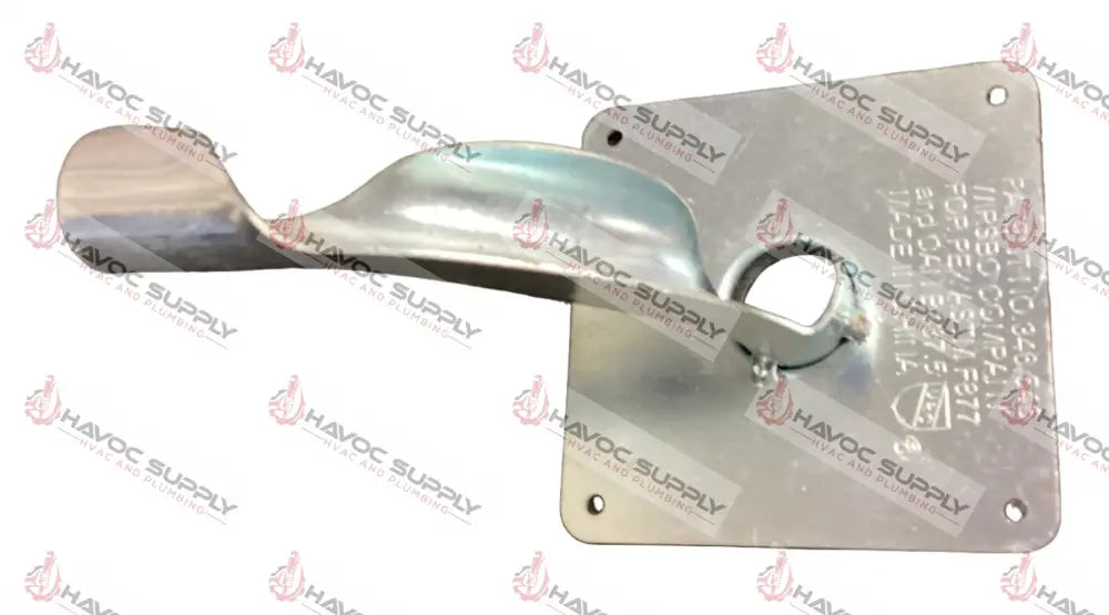 550MP2 - 1/2" PEX METAL BEND SUPPORT WITH NAIL PLATE - HAVOC SUPPLY, LLC