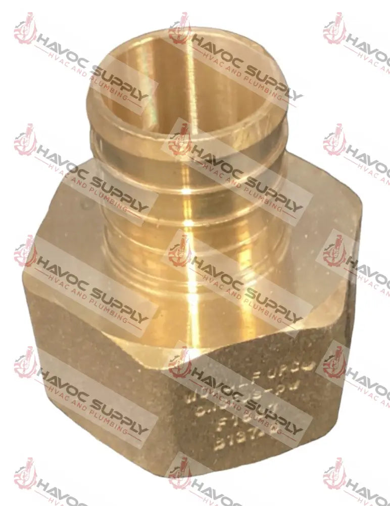 647XG4 - 1" CRIMP PEX BRASS FEMALE ADAPTER - HAVOC SUPPLY, LLC