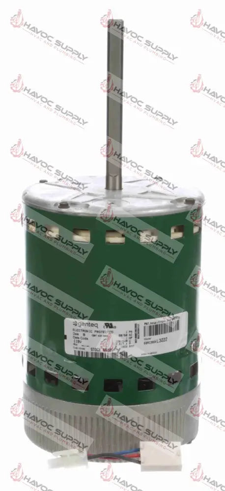 6510V - 1 HP EVERGREEN ECM MOTOR - HAVOC SUPPLY, LLC