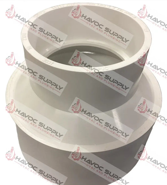6X4DWVRCO - 6" X 4" DWV REDUCING COUPLING SLIPXSLIP - HAVOC SUPPLY, LLC
