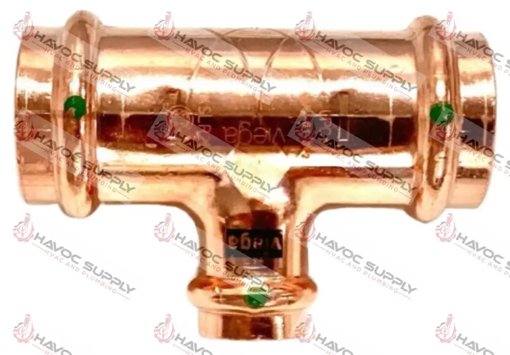 15448 - 1-1/2" X 1-1/2" X 1/2" PROPRESS TEE - SO - HAVOC SUPPLY, LLC