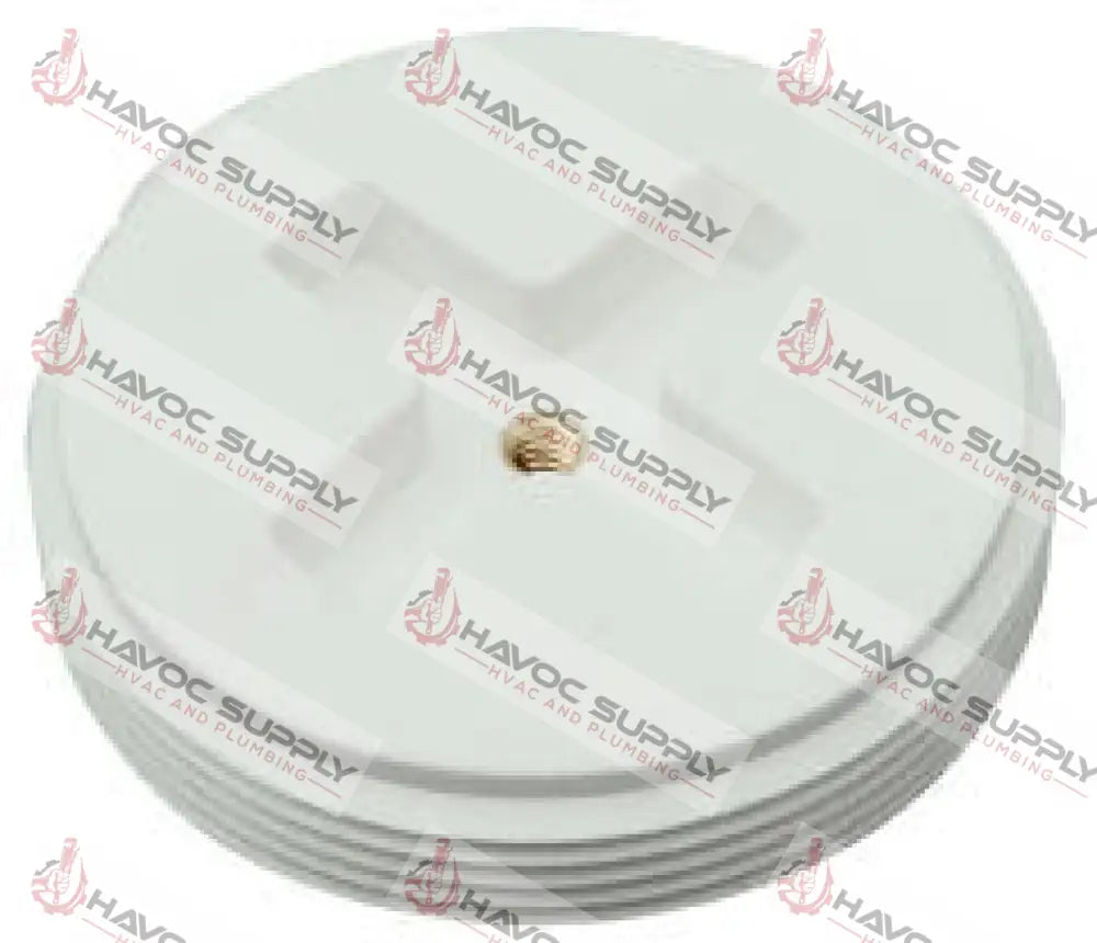 878-20 - 2" PVC THREADED PLUG - TAPPED FOR COVER - HAVOC SUPPLY, LLC