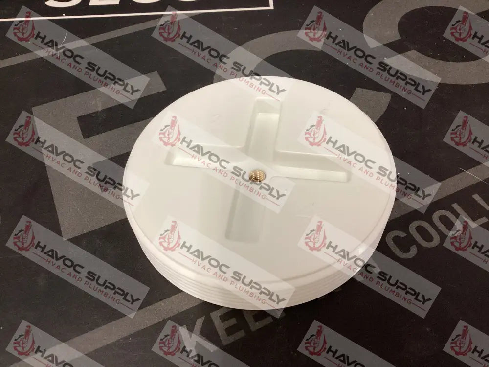 878-40 - 4" DWV THREADED PLUG - TAPPED FOR COVER - HAVOC SUPPLY, LLC
