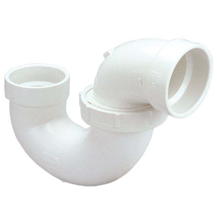 112DWVPTRAPWN - 1-1/2" DWV IPS SWIVEL P-TRAP WITH NUT