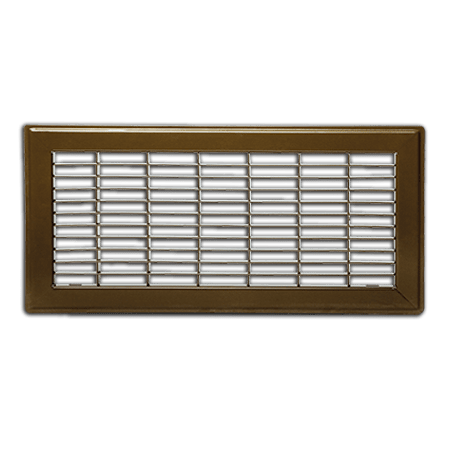 MFFG1414 - METAL FAB FLOOR GRILL 14X14 BROWN - SO