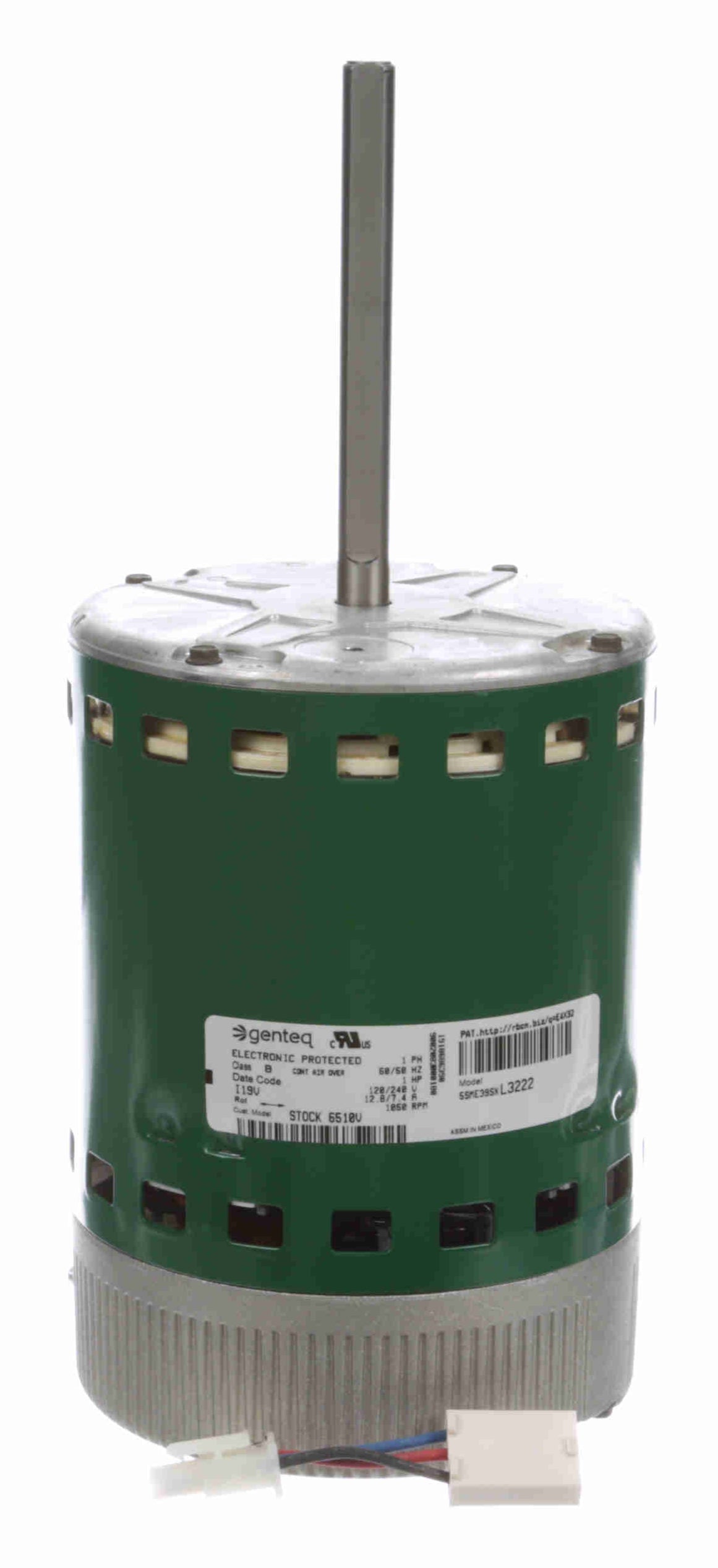 6510V - 1HP EVERGREEN ECM MOTOR