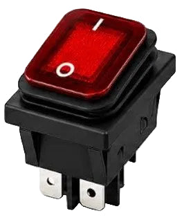 KCD4 - 30A LED LIT ROCKER SWITCH
