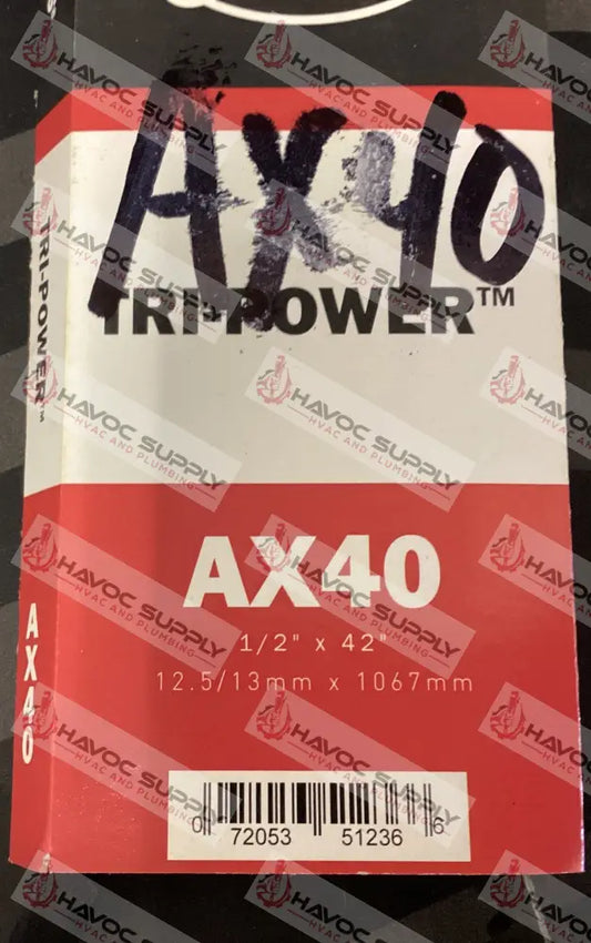 AX40 - V BELT - HAVOC SUPPLY, LLC